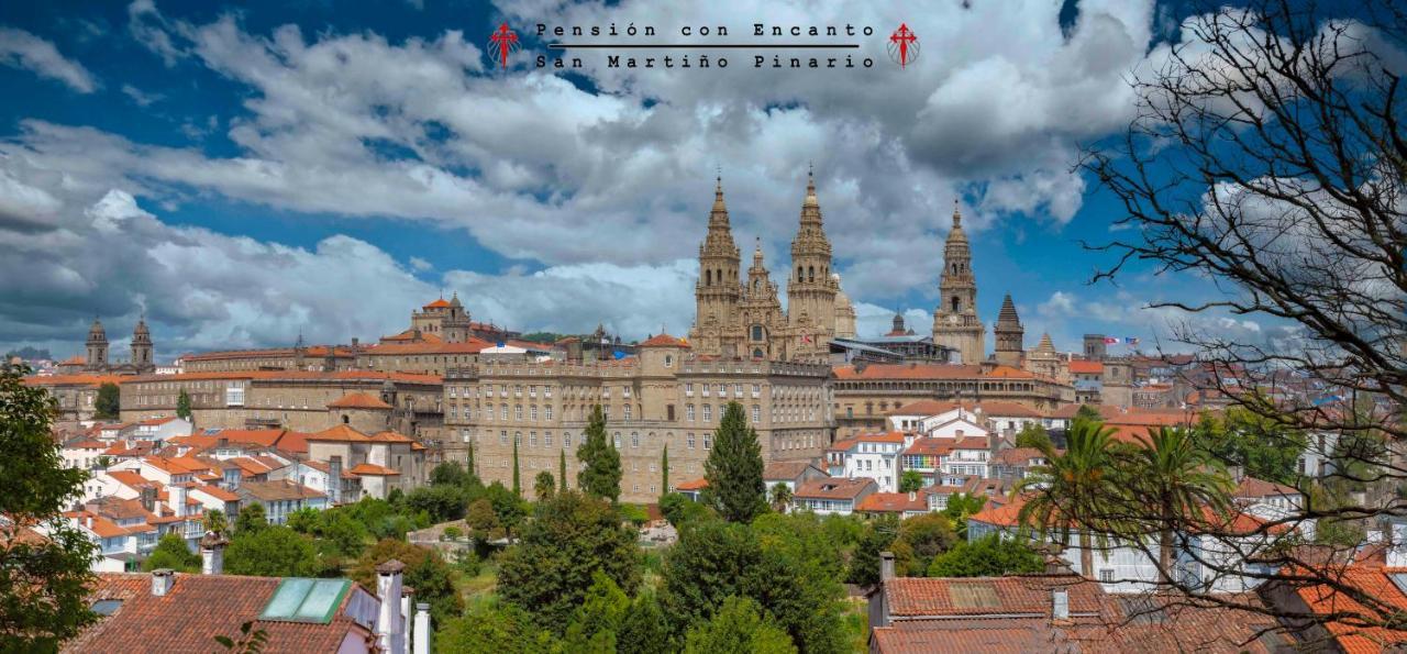 Pension Con Encanto San Martino Pinario Santiago de Compostela Bagian luar foto